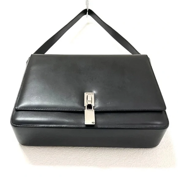 Gucci Black Leather Shoulder Bag - Picture 4 of 16